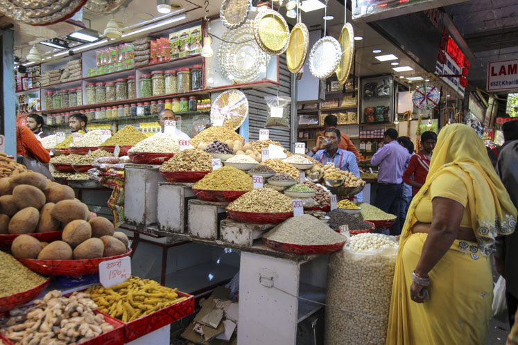 Rajasthan Guide_Delhi spice market