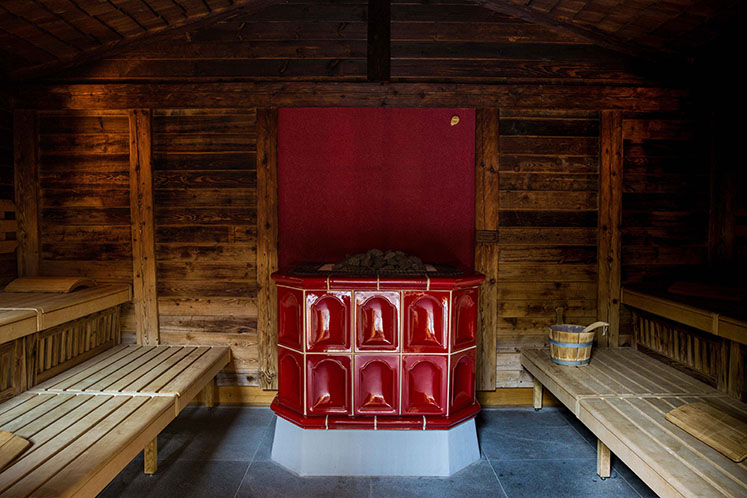 Sauna at Le Grand Bellevue, Gstaad, Switzerland | Mr & Mrs Smith