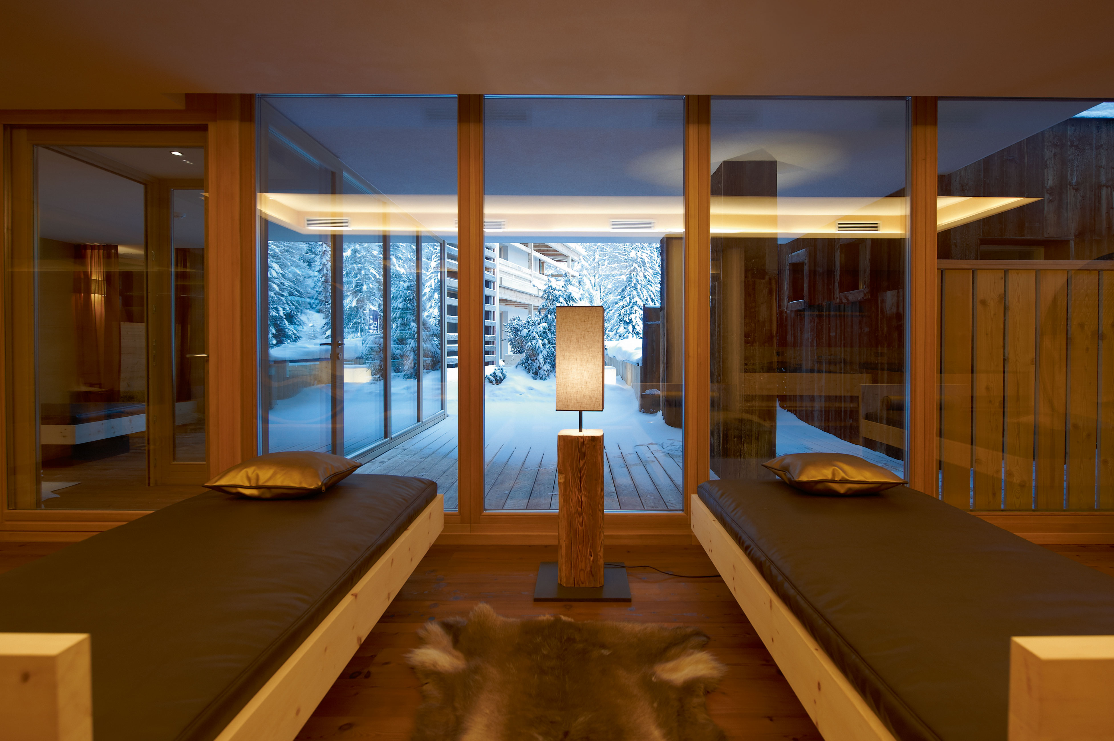 Spa treatment tables at Lagació Hotel Mountain Residence, South Tyrol, Italy | Mr & Mrs Smith