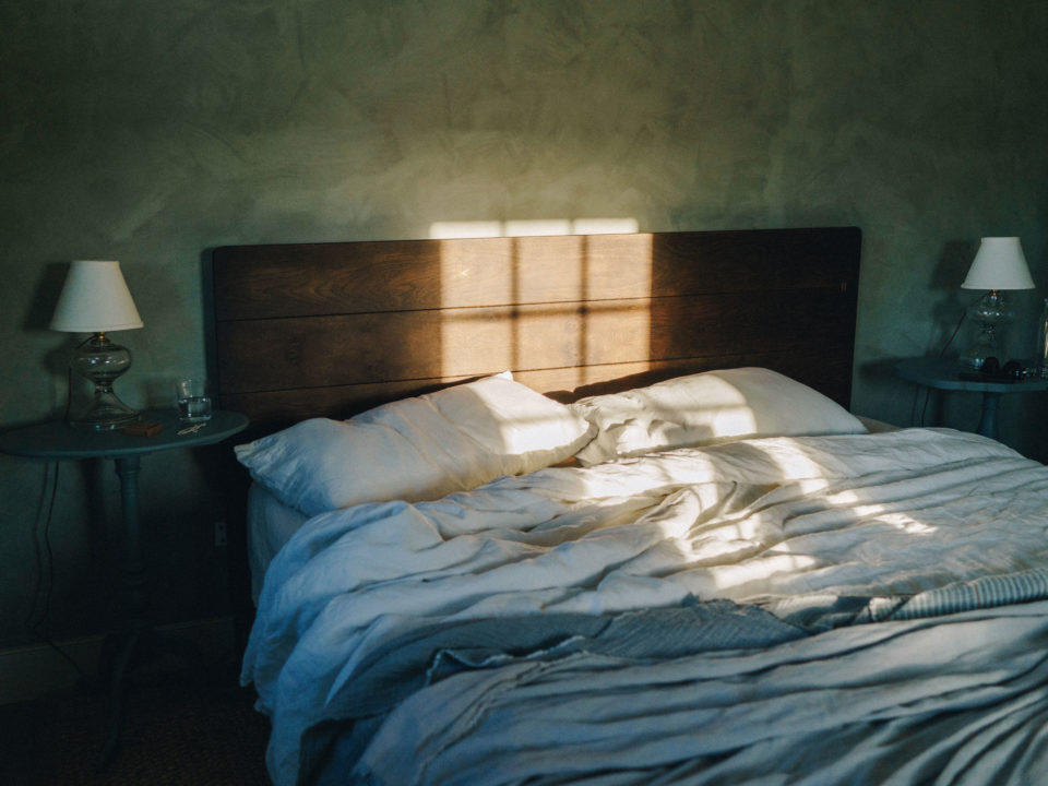 Bedroom light at The Dutchess, Upstate New York, Mr & Mrs Smith