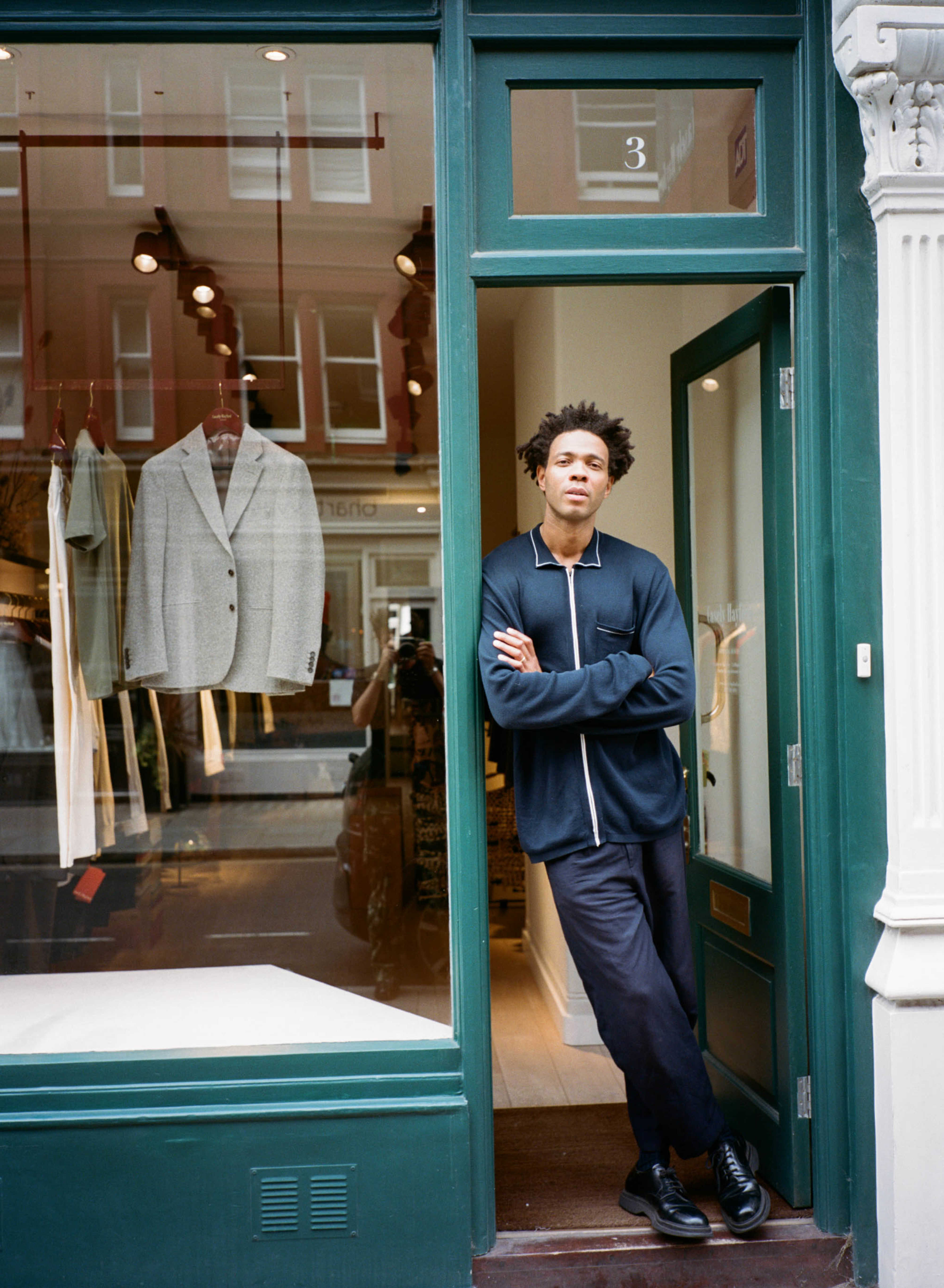 Charlie Casely-Hayford at the Casely-Hayford atelier, by Louis AW Sheridan | Mr & Mrs Smith