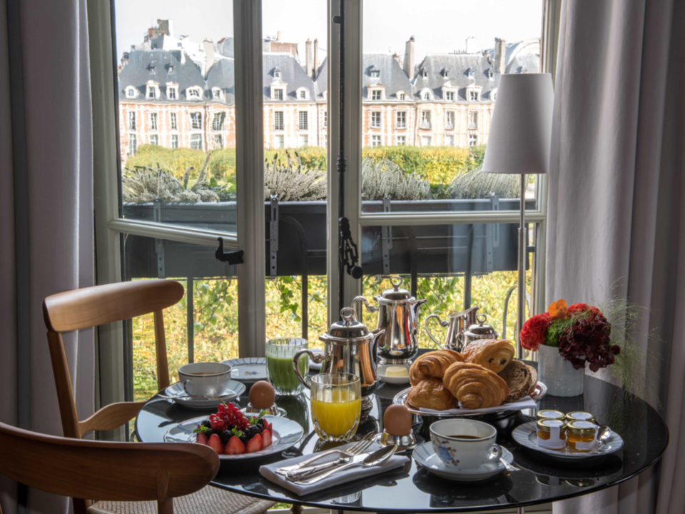 Breakfast with a view at Cour des Vosges, Paris | Mr & Mrs Smith