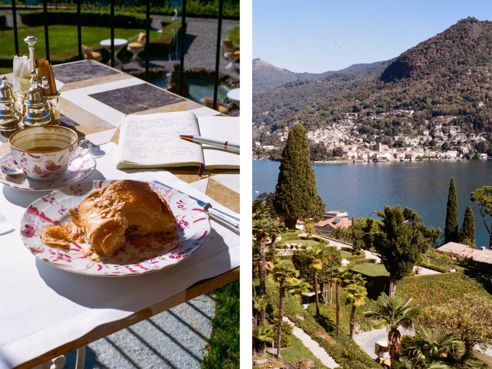 Breakfast views from Passalacqua hotel, Lake Como, Italy | Hannah Dace | Mr & Mrs Smith