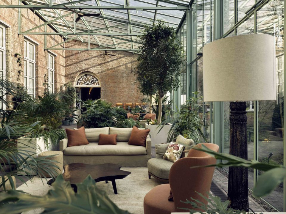 Conservatory at Botanic Sanctuary Antwerp hotel, Belgium | Mr & Mrs Smith