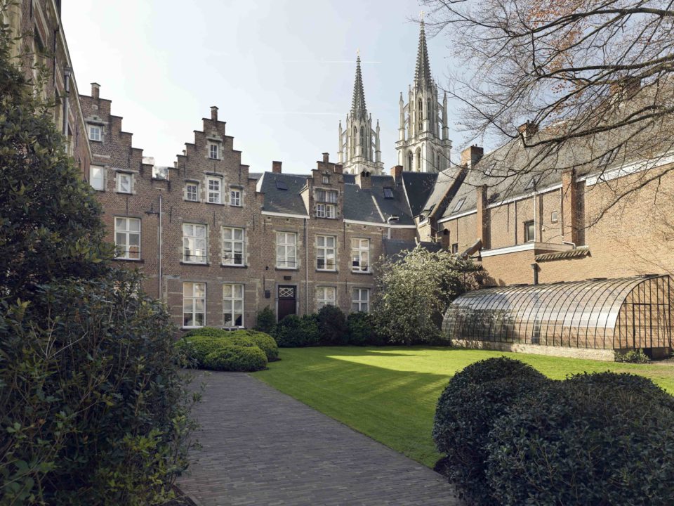 Courtyard at Botanic Sanctuary Antwerp hotel, Belgium | Mr & Mrs Smith