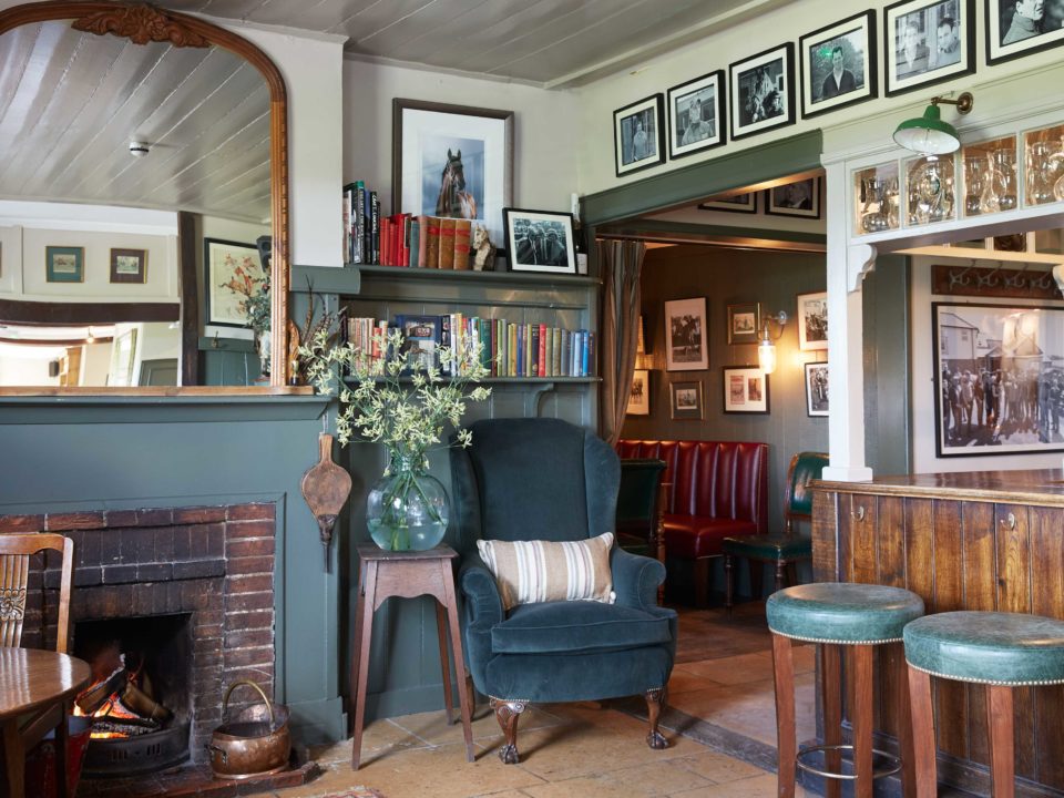 The bar at the Pheasant Inn, Wiltshire | Mr & Mrs Smith