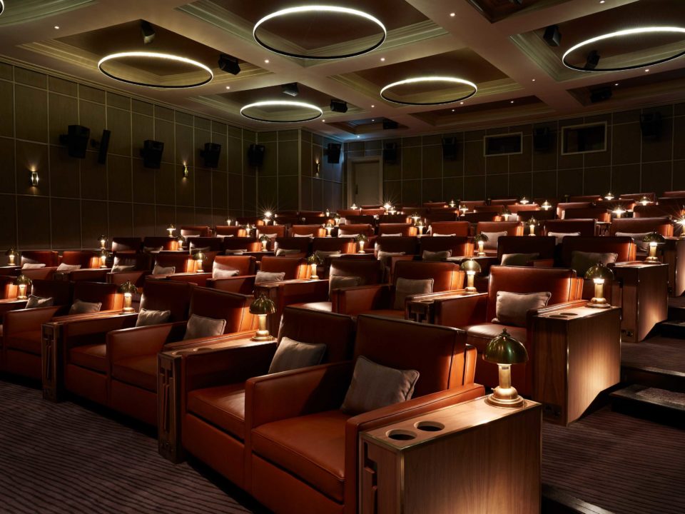Screening room at Heckfield Place hotel, Hampshire | Mr & Mrs Smith