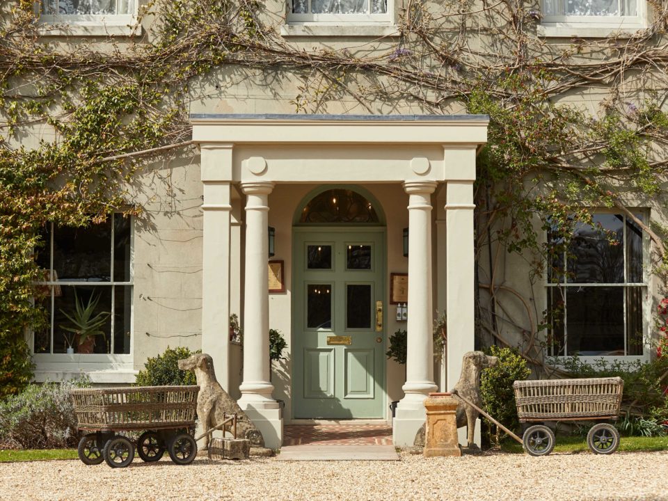Entrance to the Pig hotel, Hampshire | Mr & Mrs Smith