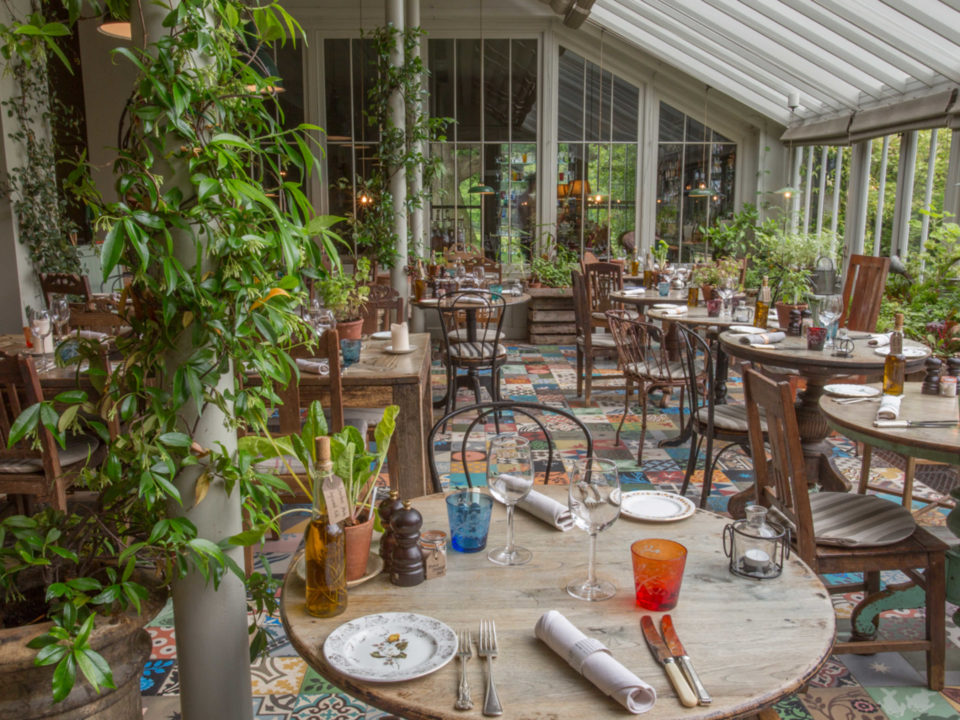 Conservatory restaurant at the Pig hotel, Hampshire | Mr & Mrs Smith